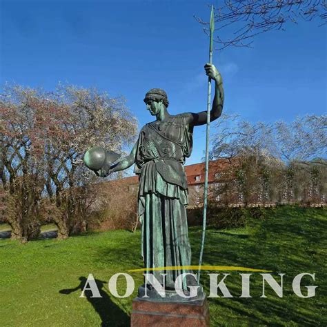 Famous Large Life Size Greek Goddess Sculpture Athena Of Rumnia Statue