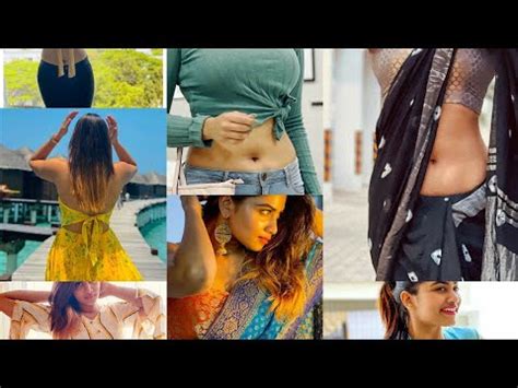 Shivani Narayanan Hot Navel Show In Saree Hot Dance Videos In Saree