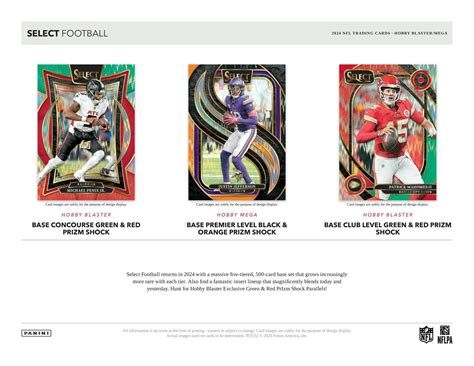2024 Panini Select Football Blaster Hobby Box Da Card World