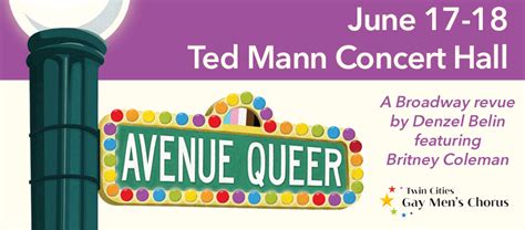Avenue Queer By Twin City Gay Mens Chorus Twin Cities Pride