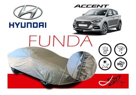 Funda Cubierta Afelpada Cubre Hyundai Accent 2018 2020 Hb Meses Sin