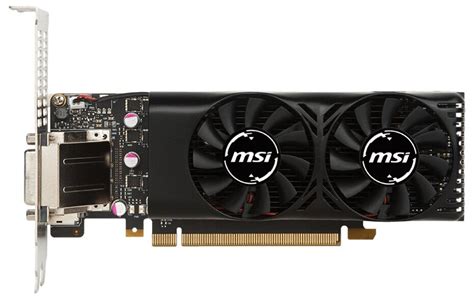 Купить Видеокарта MSI GeForce GTX 1050 Ti 4GT LP, Retail - цена: 14722 ...