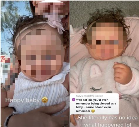 Tiktok Divided Over Viral Video Of Mum Getting Six Month Old Daughters