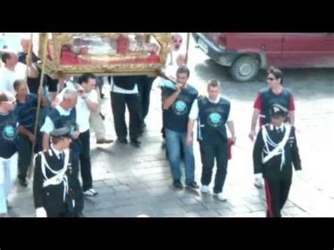 Processione Di San Donato Martire Del Agosto A Ruvo Del Monte