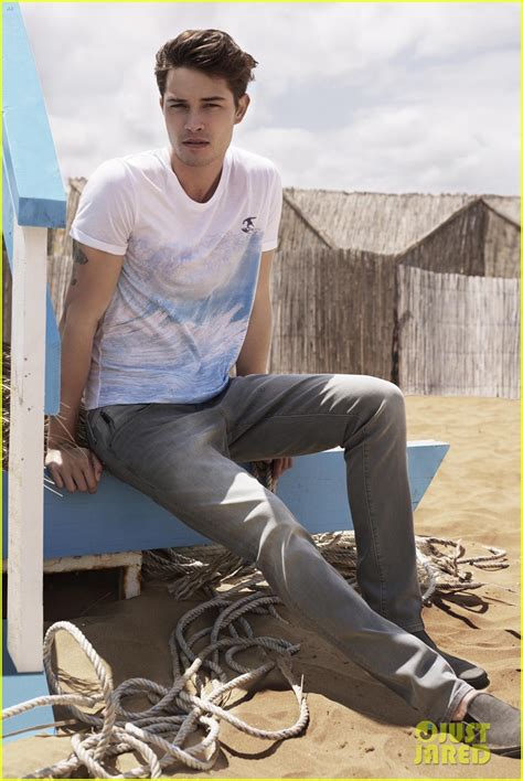 Lucky Blue Smith Poses For Mavi S Spring Summer Campaign Photo