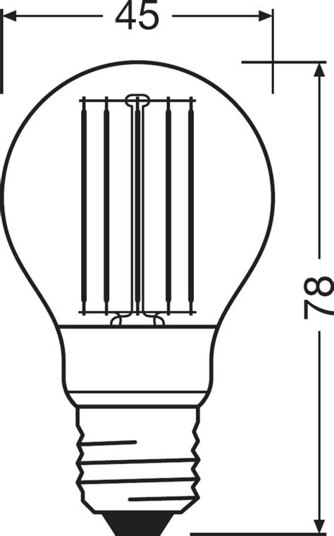 Osram Led Superstar Classic A W W Lm E Klar