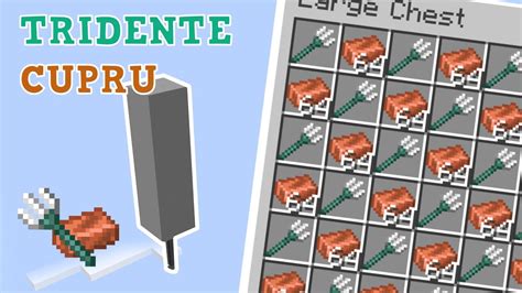 Ferma De Tridente Si Cupru Tutoriale Minecraft Youtube