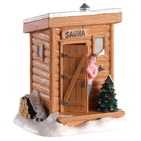 Accessoire Lemax Le Sauna Village De Noel Eminza