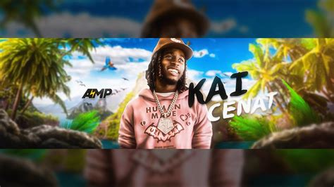 Kai Cenat Banner Speedart Photoshop YouTube