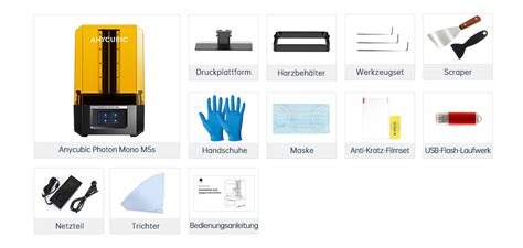 ANYCUBIC Photon Mono M5/M5s 12K 10.1" LCD Screen Resin 3D Printer 200x ...