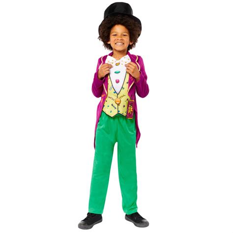 Costume Willy Wonka Kids Classic 6-8 Years : Amscan Asia Pacific