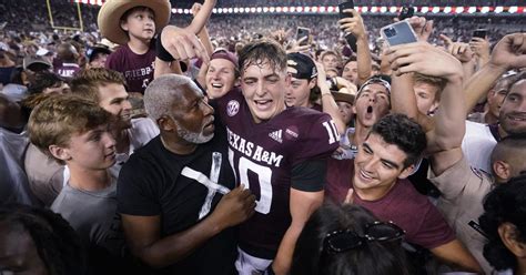 Texas Aandm Beats No 1 Alabama 41 38 On Last Play Field Goal Sports