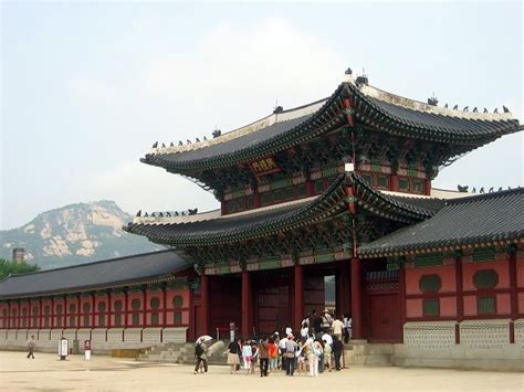 Seoul, South Korea. The imperial palace grounds were super cool.