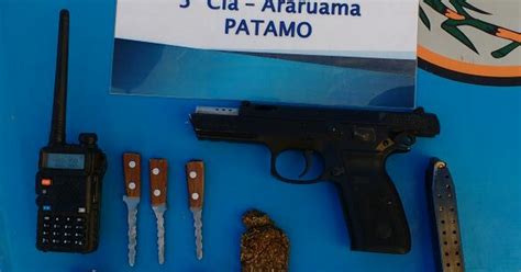 G1 Procurado Por 3 Crimes é Preso Com Arma E Drogas Em Araruama No