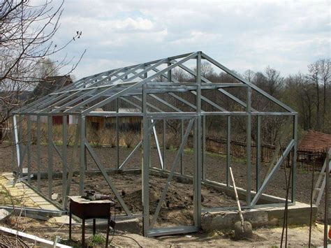 Каркас теплицы из профильной трубы