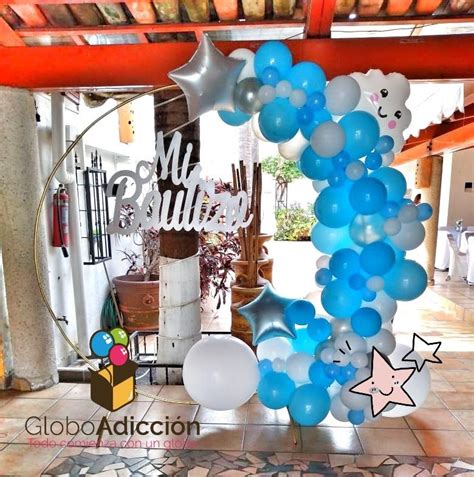 Recolectar Images Dise Os De Globos Para Bautizo Viaterra Mx