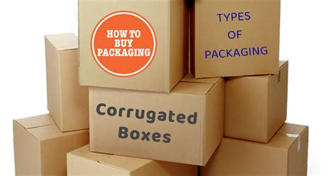 Types Of Packaging Corrugated Boxes