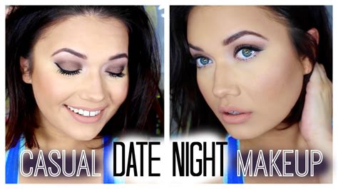 Casual Date Night Makeup UD Naked SMOKY Palette YouTube