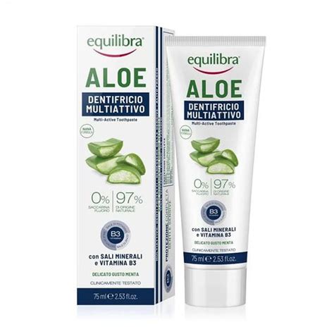 Зубна паста equilibra Aloe Gel Sensitive Gums Toothpaste для чутливих ...