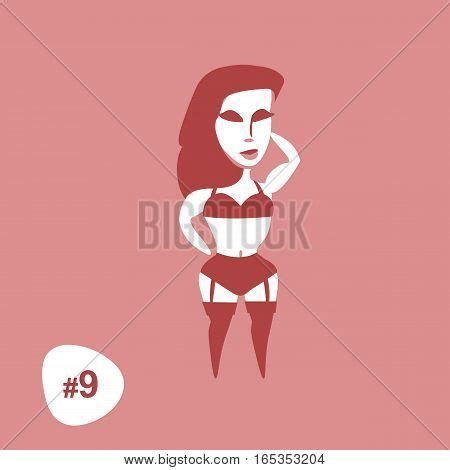 Sexy Girl Nude Vector Silhouettes Girl Nude Vector Silhouette Images Illustrations Vectors