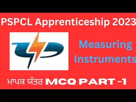 Pspcl Lineman Apprenticeship Measuring Instrument Most