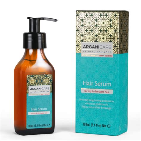 Arganicare Argan Oil Shea Butter Dry Damaged Hair Serum 100 Ml AGN007