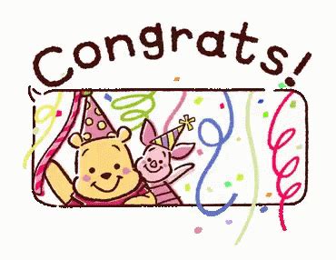 Congrats Winnie The Pooh GIF - Congrats Winnie The Pooh - Discover ...