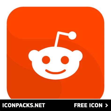 Free Reddit Square Logo Svg Png Icon Symbol Download Image