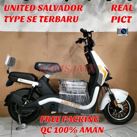 Sepeda Listrik E Bike United Salvador Se Sepeda Listrik United