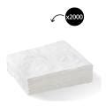 Biopak Bionapkin 2 Ply 1 4 Fold Lunch Napkin 300x300mm White Carton