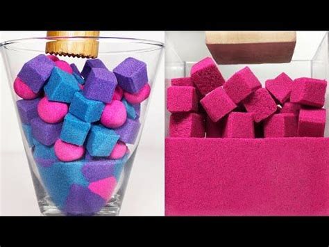 Very Satisfying And Relaxing Compilation Kinetic Sand Asmr