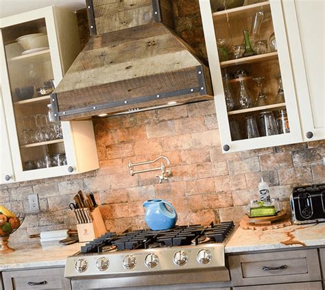 Brick Look Backsplash Kitchen Things In The Kitchen