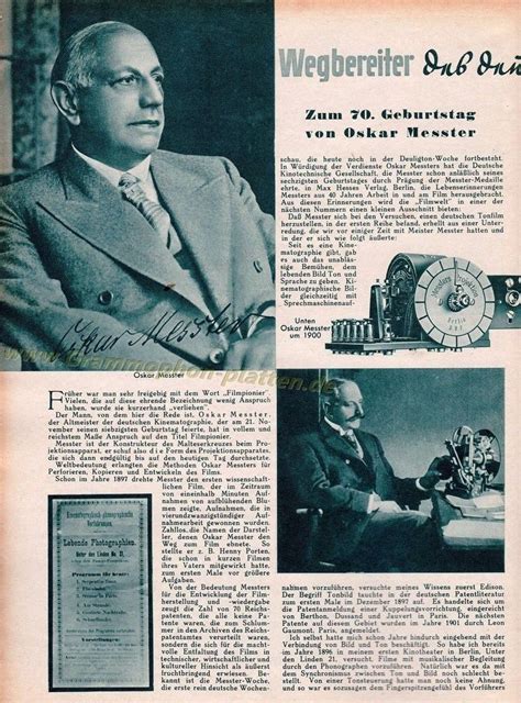 Oskar Messter - Alchetron, The Free Social Encyclopedia