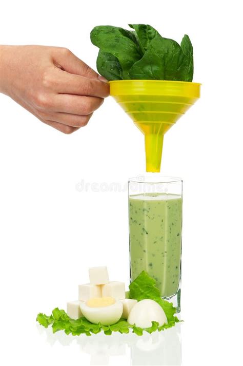 Spinach Smoothie Stock Image Image Of Healthy Parsley 26089799