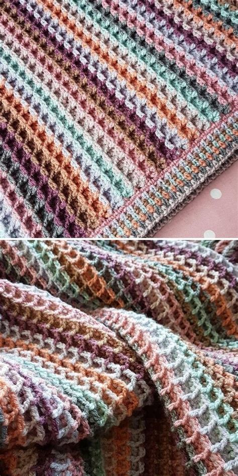 Waffle Stitch Crochet Patterns And Ideas Crochetpedia Crochet Waffle Stitch Waffle Stitch