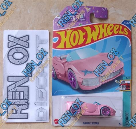 Hot Wheels Hotwheels Hw Barbie Extra Merah Muda Pink Metal Lazada Indonesia