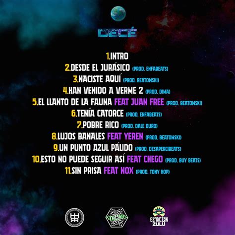 Dece Un Punto Azul P Lido Lbum Hip Hop Groups