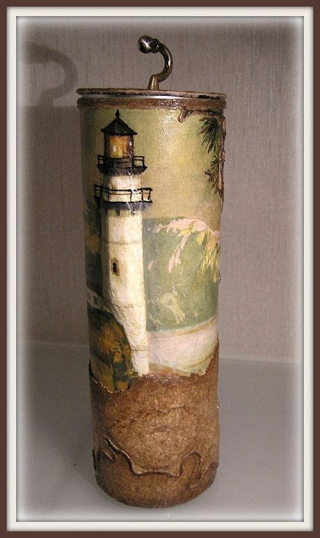 коробка для вина,декупаж, пробка, бумажный шнур | Decorative jars ...