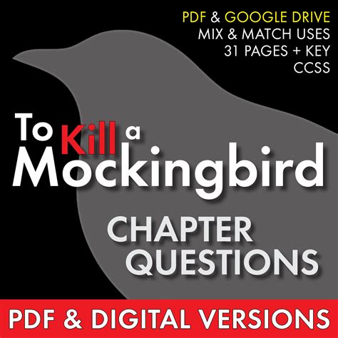 To Kill A Mockingbird Chapter Quizzes Multiple Choice 3