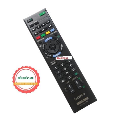 Điều khiển tivi Sony RM ED057 giá 66K Remote tivi sony RM ED 057 zin