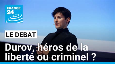 Garde à vue du patron de Telegram en France Pavel Durov un héros de