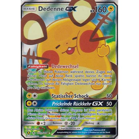 Dedenne GX 195a 214 Ultra Rare