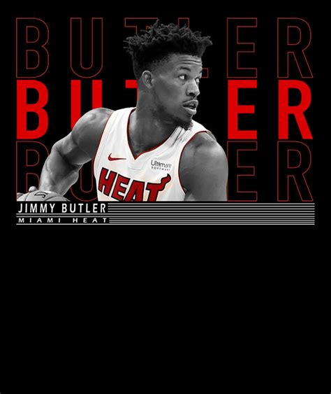 Jimmy Butler Heat Digital Art By Kelvin Kent Fine Art America