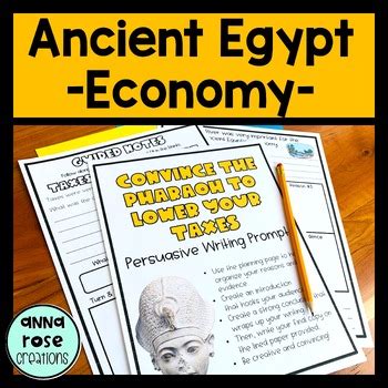 Ancient Egypt - Economy by Anna Rose Creations | TpT