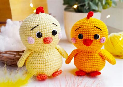 Patr N Gratis Pollito Antonio Amigurumi Paso A Paso