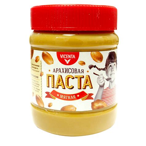Купить Паста арахисовая мягкая Vicenta, 250 г - Экоcтория Челябинск ...