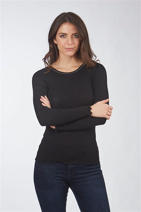 Longsleeves Woman Wool And Silk 5642 Oscalito