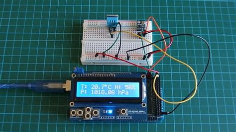 Arduino Weather Station With DHT11 And BMP180 Electronics Lab