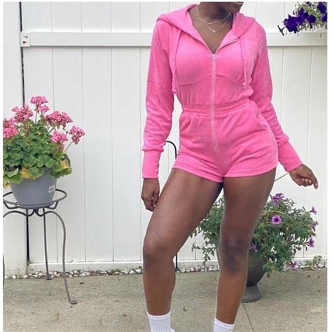 Tic Toc Pants Jumpsuits Nwt Tic Toc Hot Pink Ls Terry Onesie Romper Poshmark