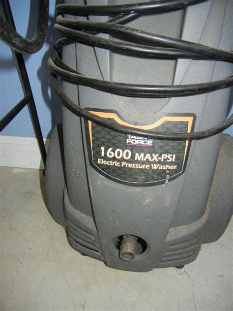 Task Force 1600 Max Psi Electric Power Washer